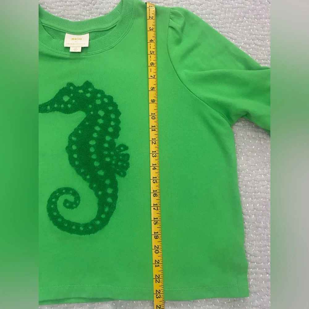 ππ Maeve Seahorse Tufted Sweatshirt ππ©΅ - Picture 10 of 14